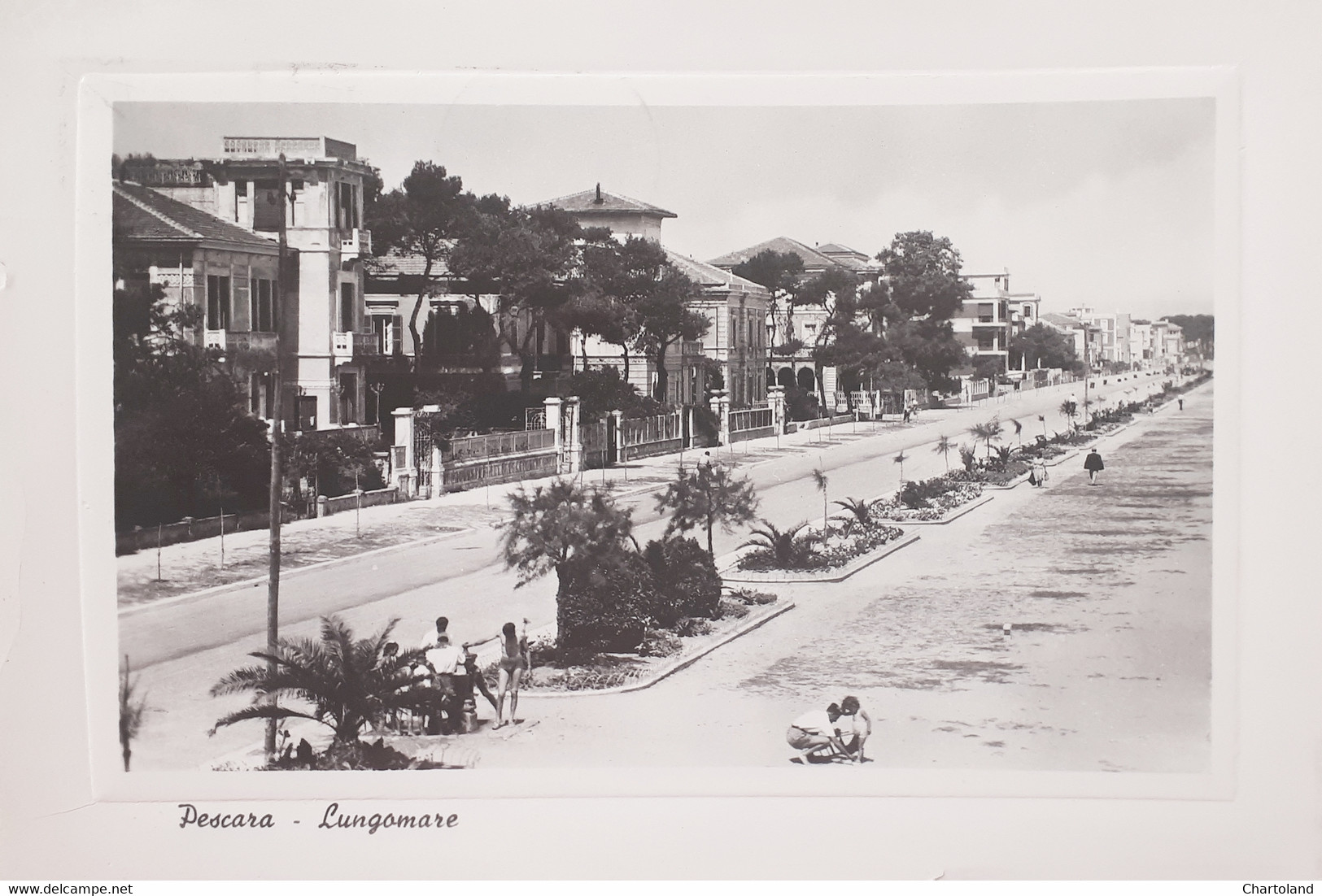Cartolina - Pescara - Lungomare - 1950 - Pescara