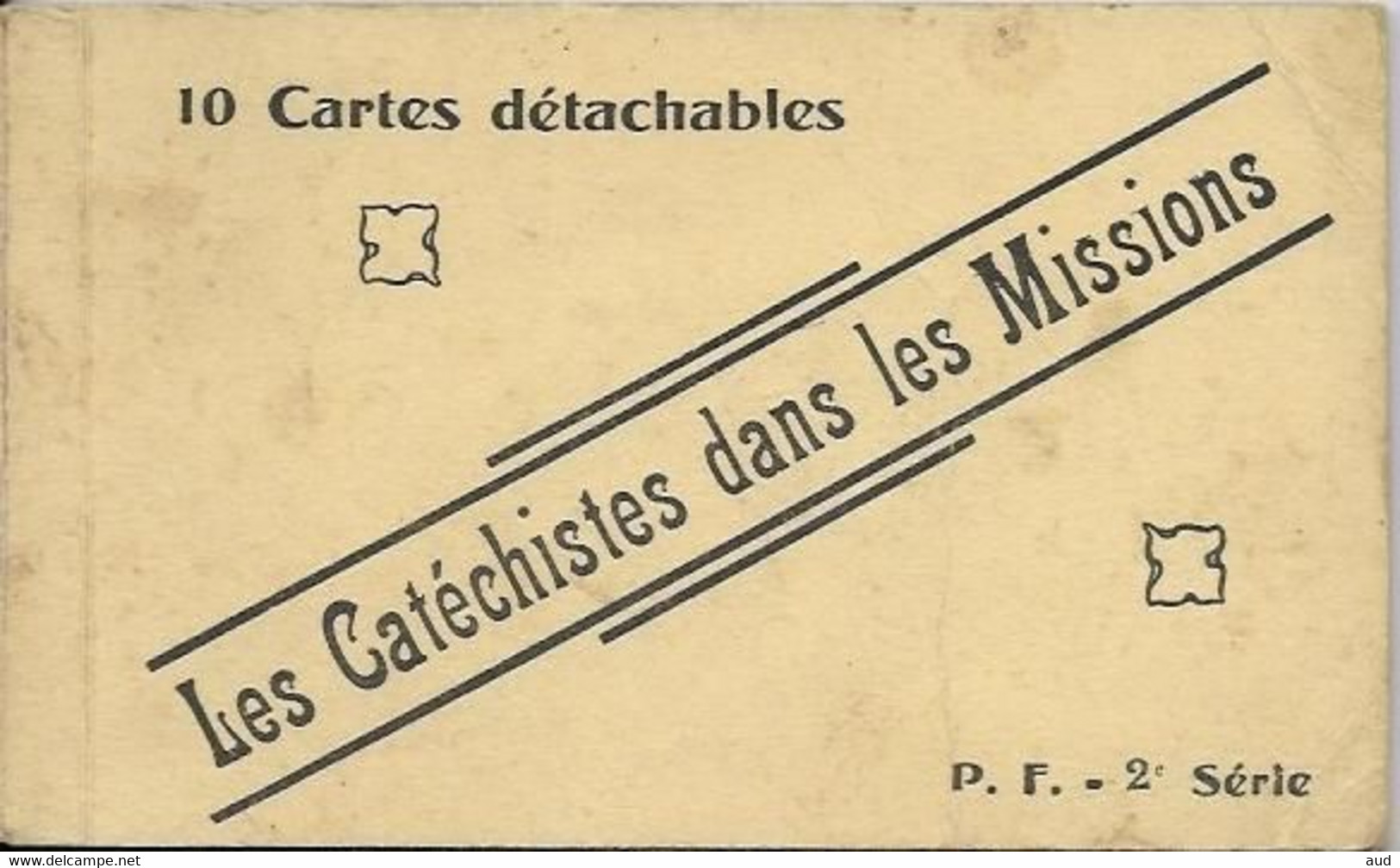 Les Catéchistes Dans Les Missions, Carnet De 10 Cartes - Missions