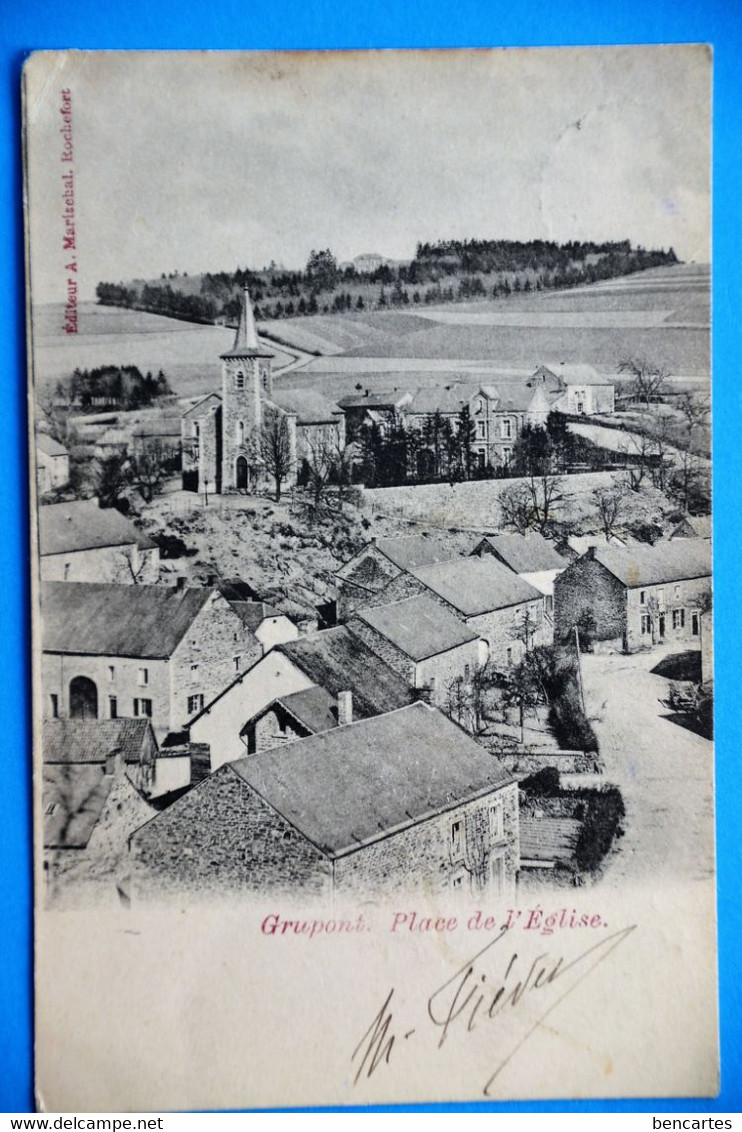 Grupont 1904: Place De L'église - Tellin