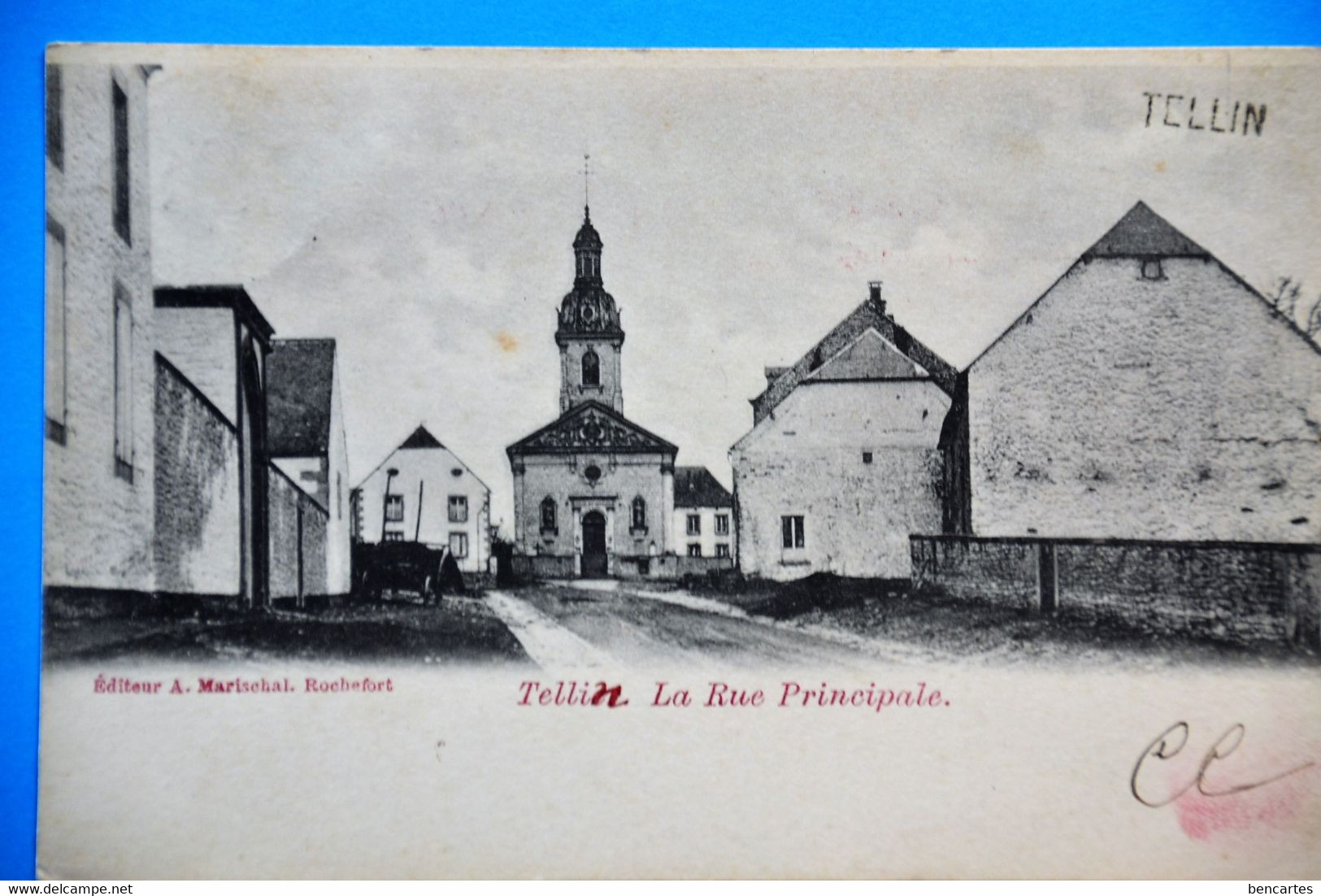 Tellin 1904: La Rue Principale - Tellin