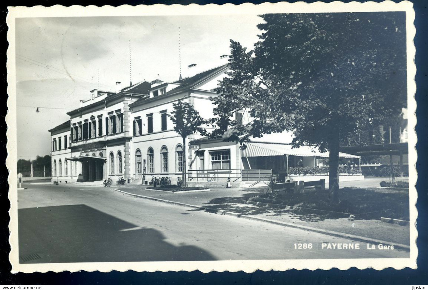 Cpa De Suisse Payerne La Gare Bahnhof  AVR20-61 - Payerne