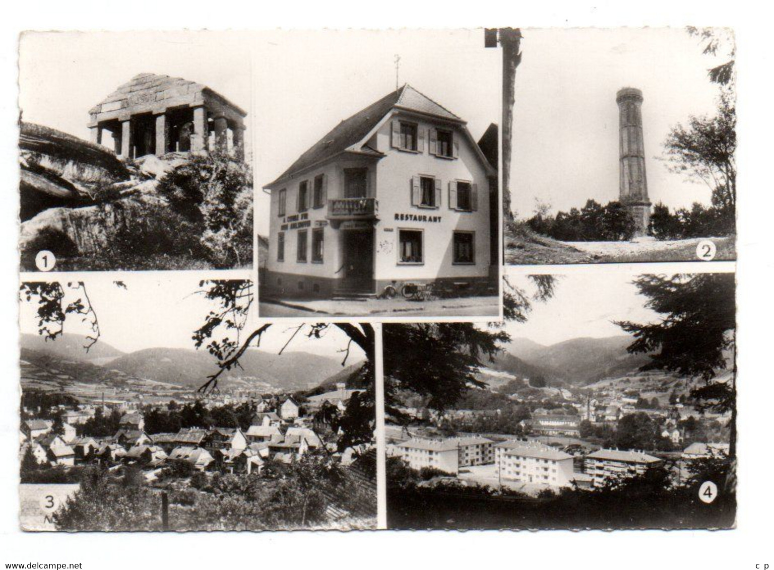 Rothau - La Claquette - Hotel Restaurant A L'Etoile D'or -Proprietaire  Ledig -  CPSM°r - Rothau