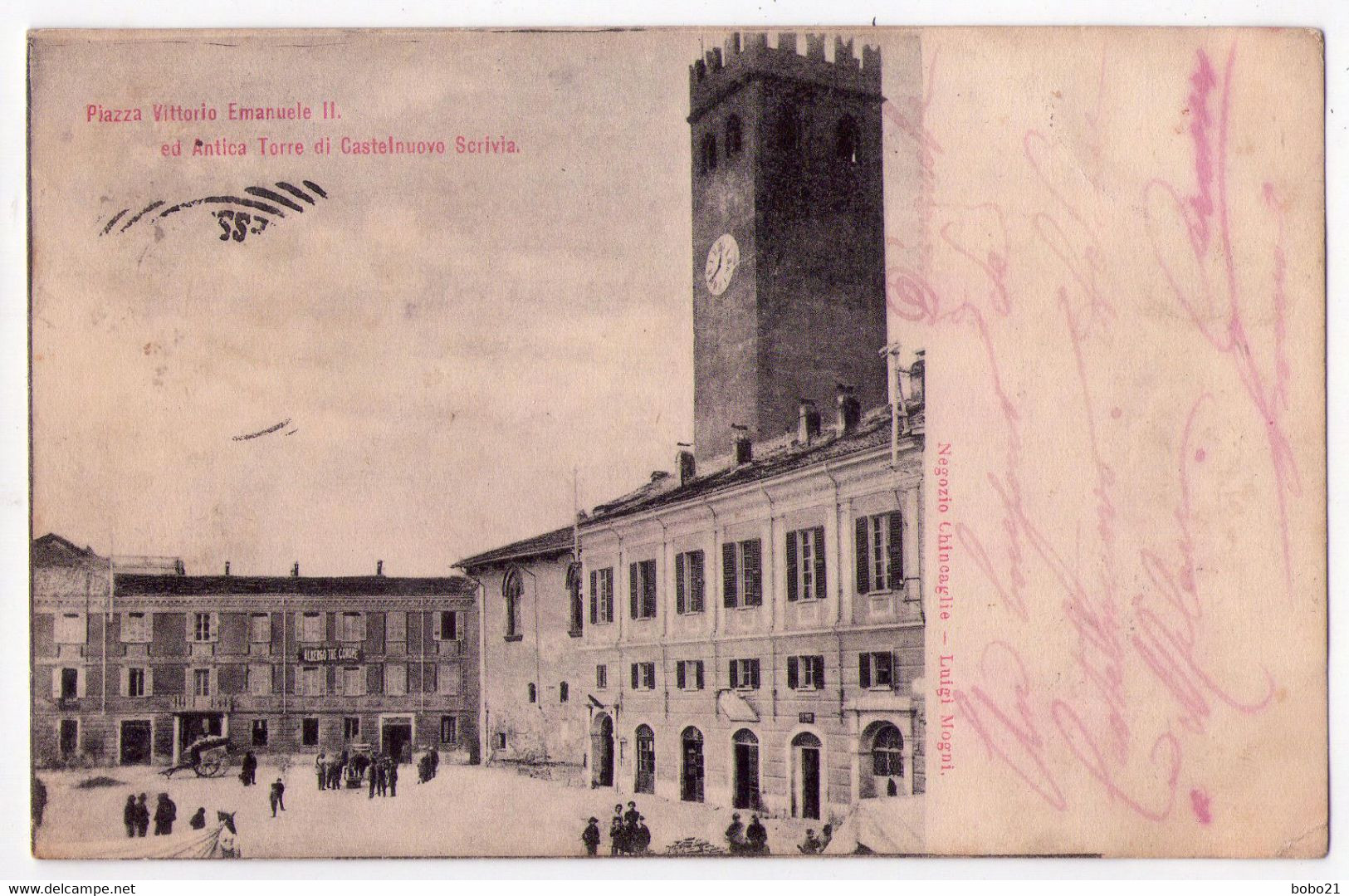 7874 - Castelnuovo-Scrivia ( Piemonte ) Italie - Piazza Vittorio Emanuele II - Luigi Mogni - - Altri & Non Classificati