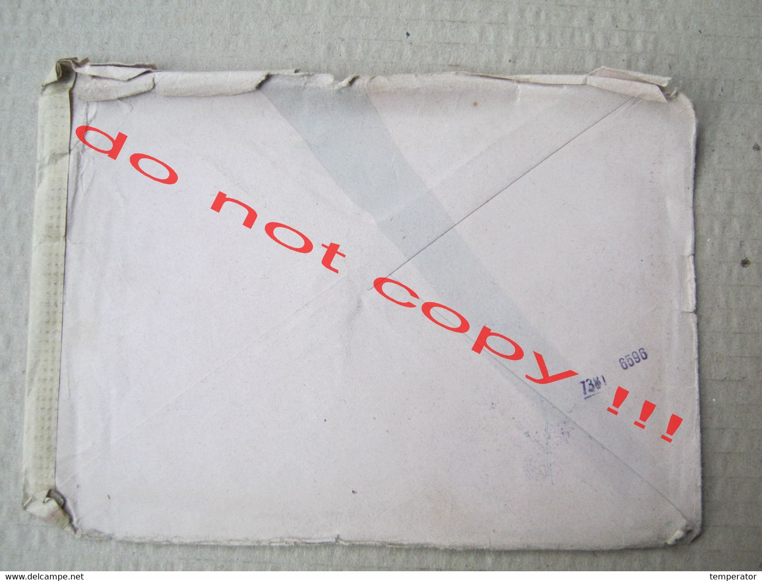 Croatia, NDH, WW2 / Envelope - FELDPOST NR. 57364 ( 1944 ) / Traveled To Zemun - War Nazi Censorship ? - Brieven En Documenten