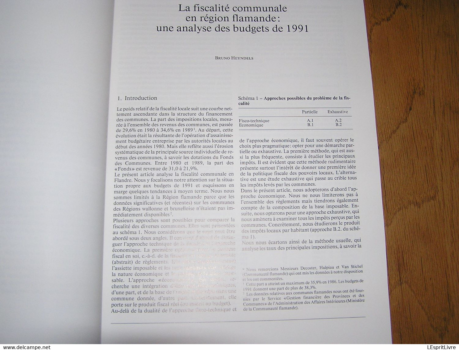 BULLETIN DU CREDIT COMMUNAL N° 180 Régionalisme Petrus Santerna Assurance Fiscalité Flandre Réseau Urbain CPAS Bruges - Belgique