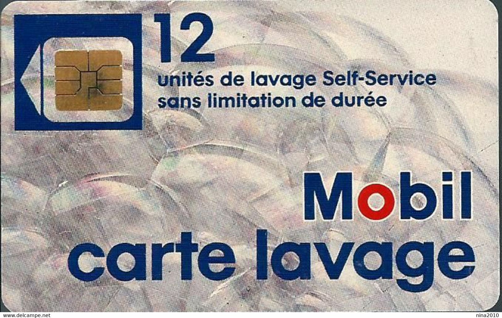 Carte à Puce De Lavage - Mobil - Lavage Auto