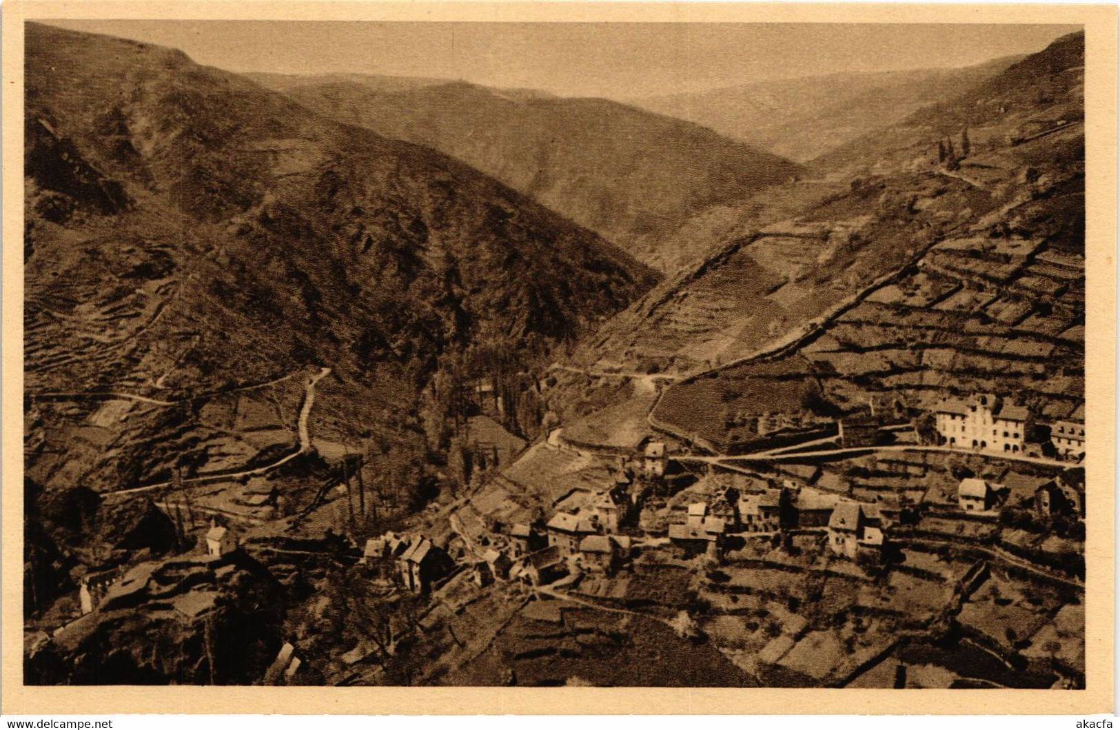 CPA Conques Les Gorges Vers Grand-Vabre FRANCE (1013169) - Conques Sur Orbiel