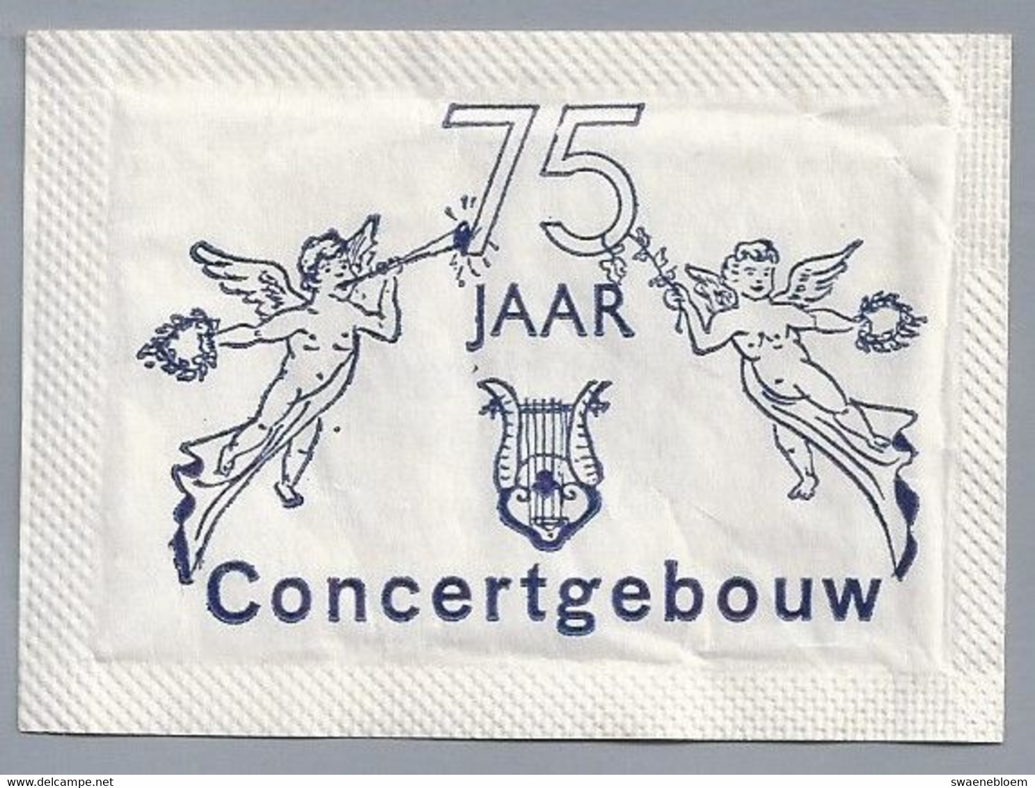 NL.- Puttershoek. Kristalsuiker. 75 JAAR CONCERTGEBOUW. AMSTERDAM. - Zucker