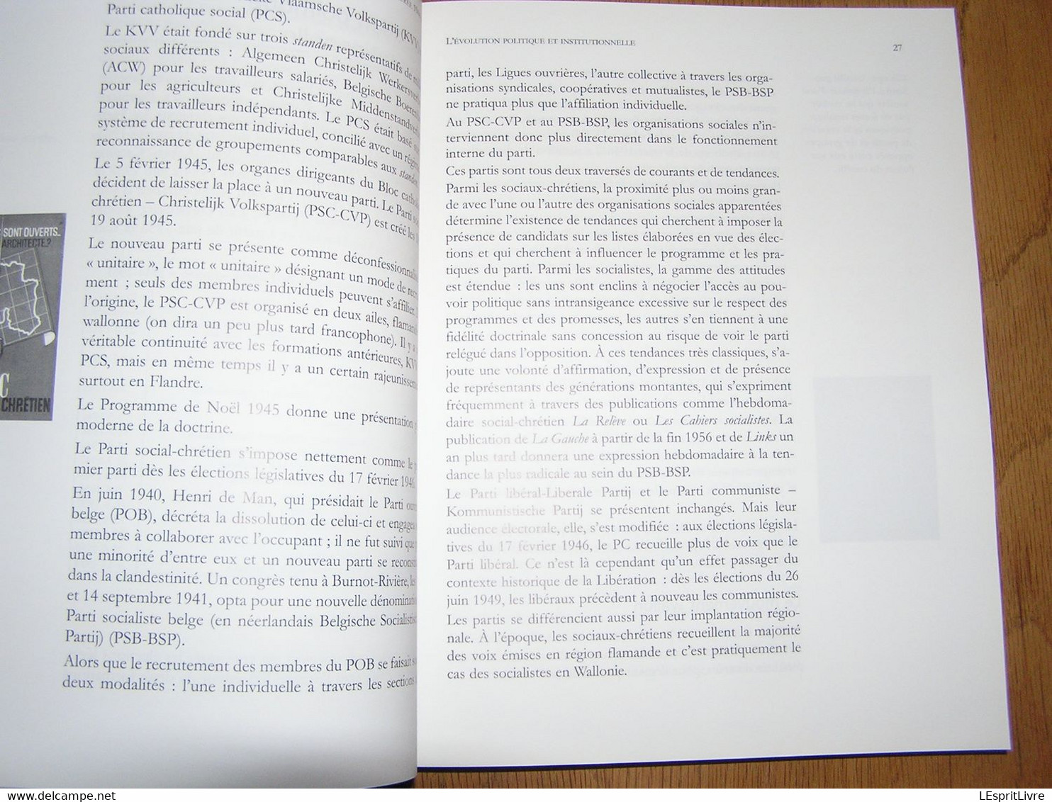 LA BELGIQUE DEPUIS LA SECONDE GUERRE MONDIALE Régionalisme Histoire Louvain Résistance Louvain Politique Congo Corée