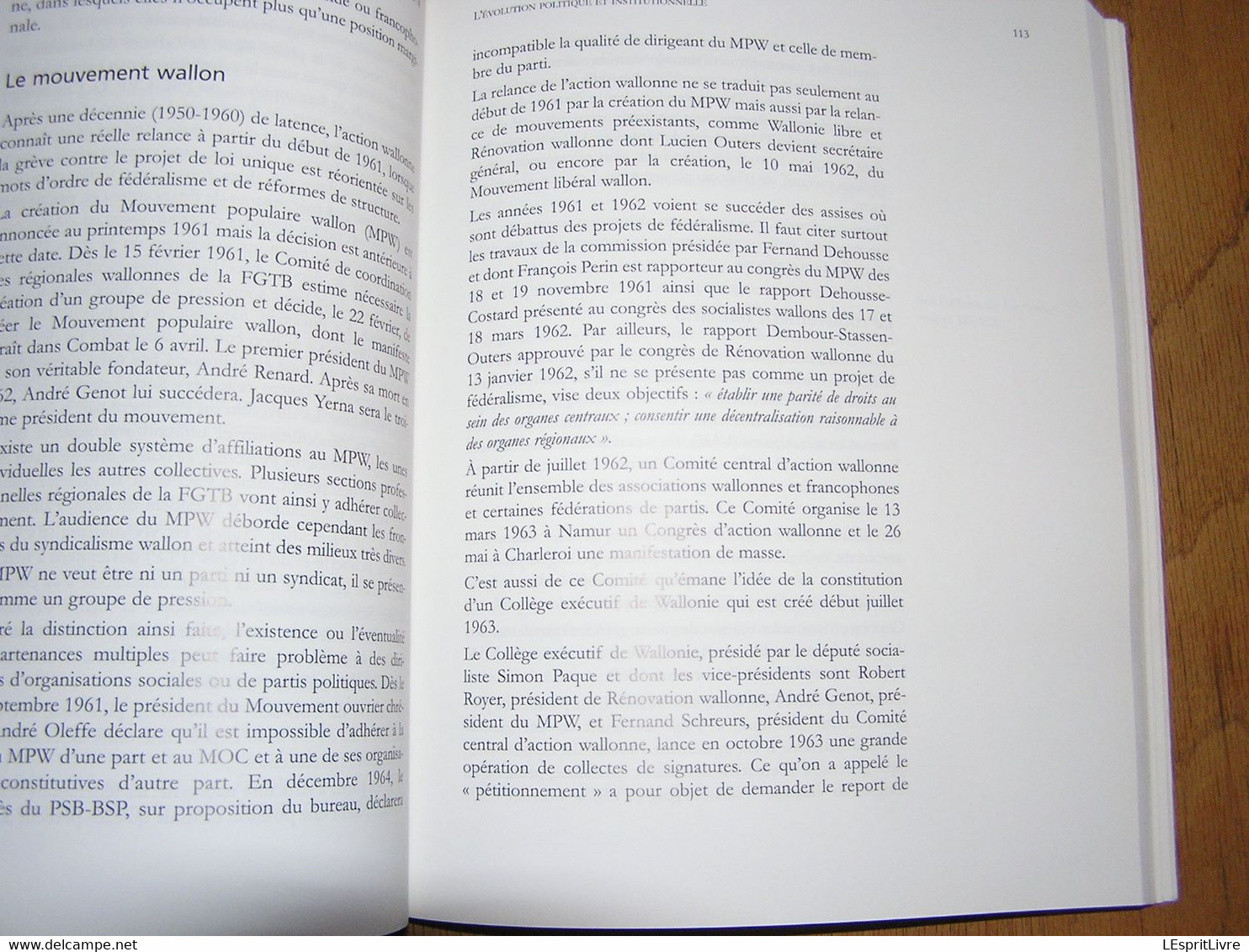 LA BELGIQUE DEPUIS LA SECONDE GUERRE MONDIALE Régionalisme Histoire Louvain Résistance Louvain Politique Congo Corée