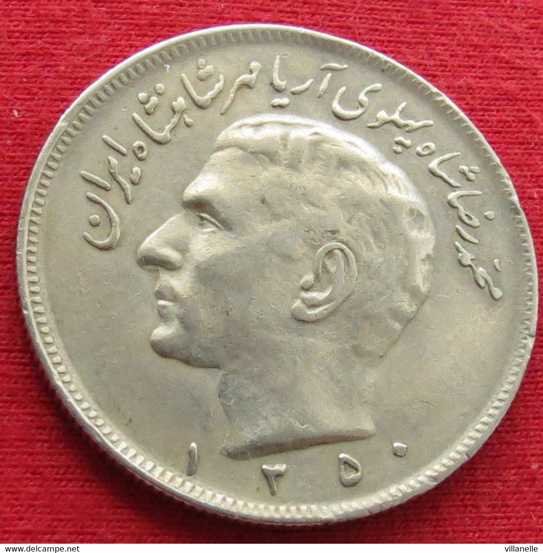 Iran 20 Rials 1971 / 1350 KM# 1180 Lt 672  Irão Persia Persien Perse Rial - Irán