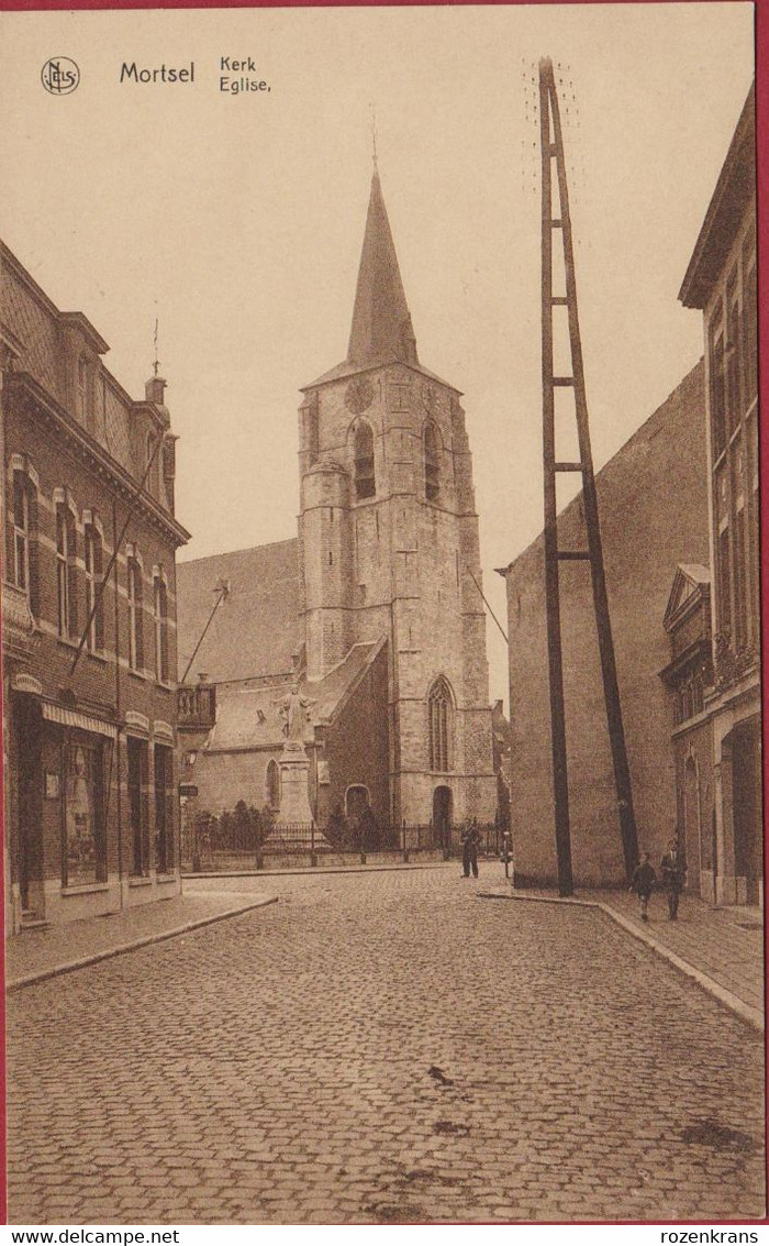 Mortsel Kerk Eglise Geanimeerd (In Zeer Goede Staat) - Mortsel