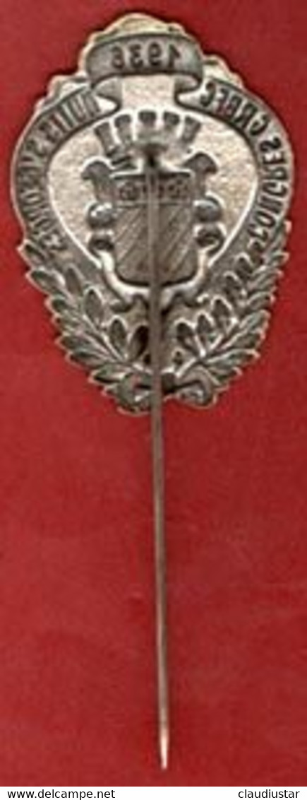 ** BROCHE  CONGRES  1936  -  NUITS  St.  GEORGES ** - Broschen