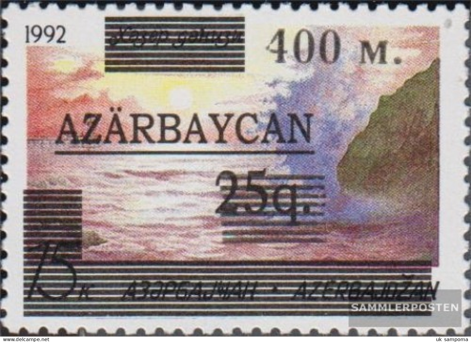 Aserbaidschan 165II (complete Issue) Unmounted Mint / Never Hinged 1994 Print Edition - Azerbaïjan