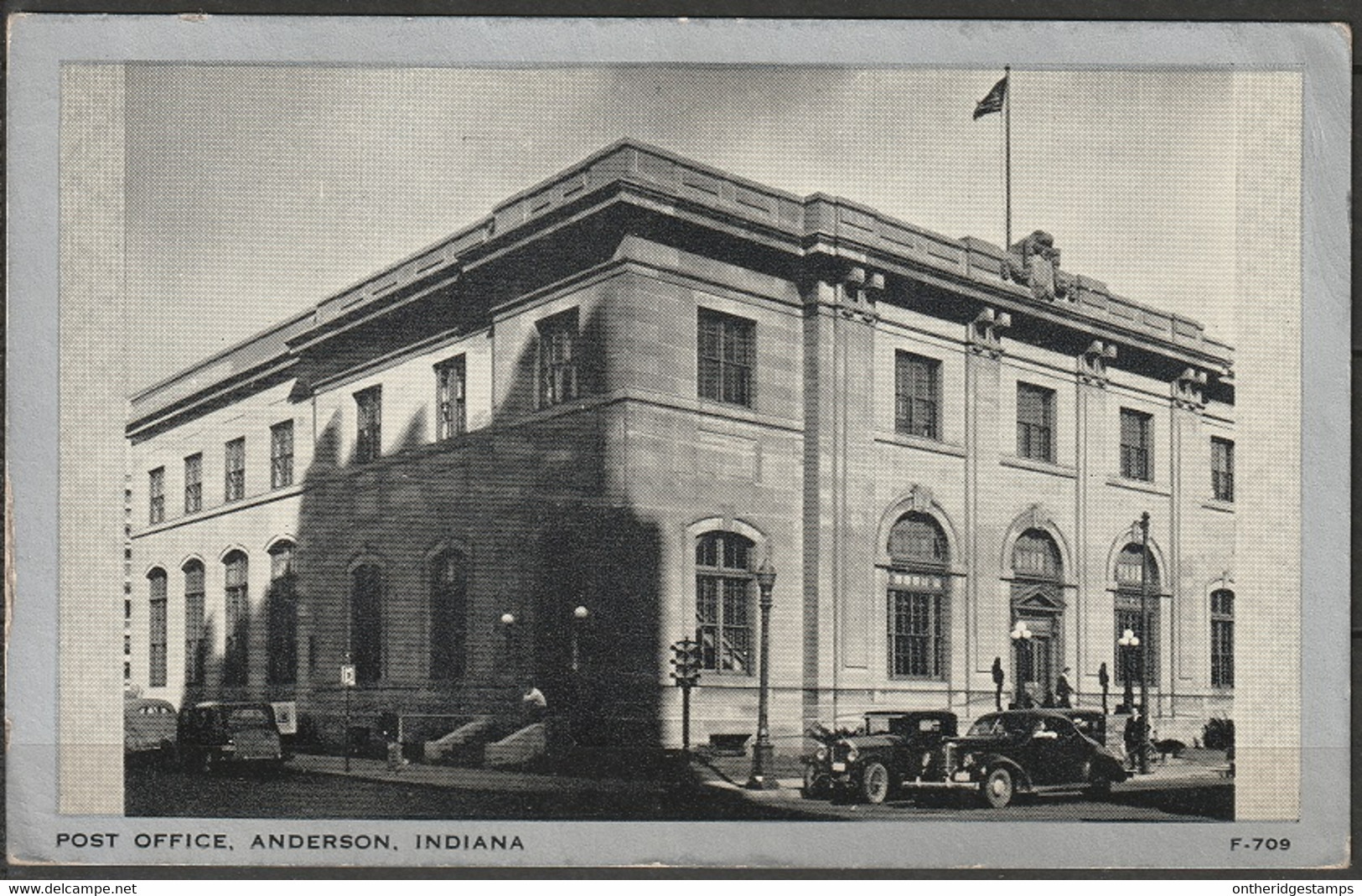 US Anderson Indiana Post Office 1930s-40s - Anderson
