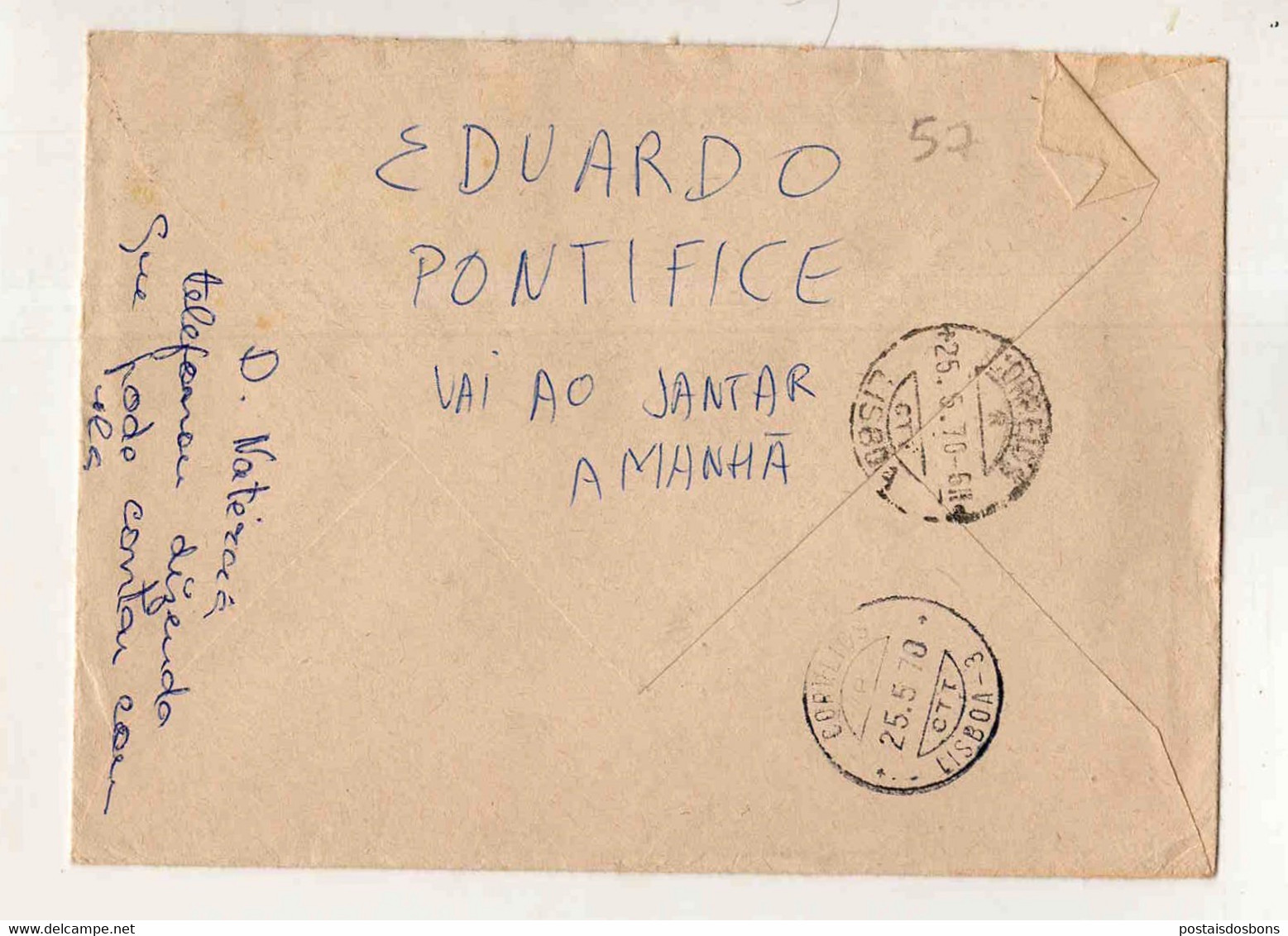 Cx15 57) Hongrie Hungary Magyar Posta 1970 Semsey Andor > Portugal Portugália Olimpia - Autres & Non Classés