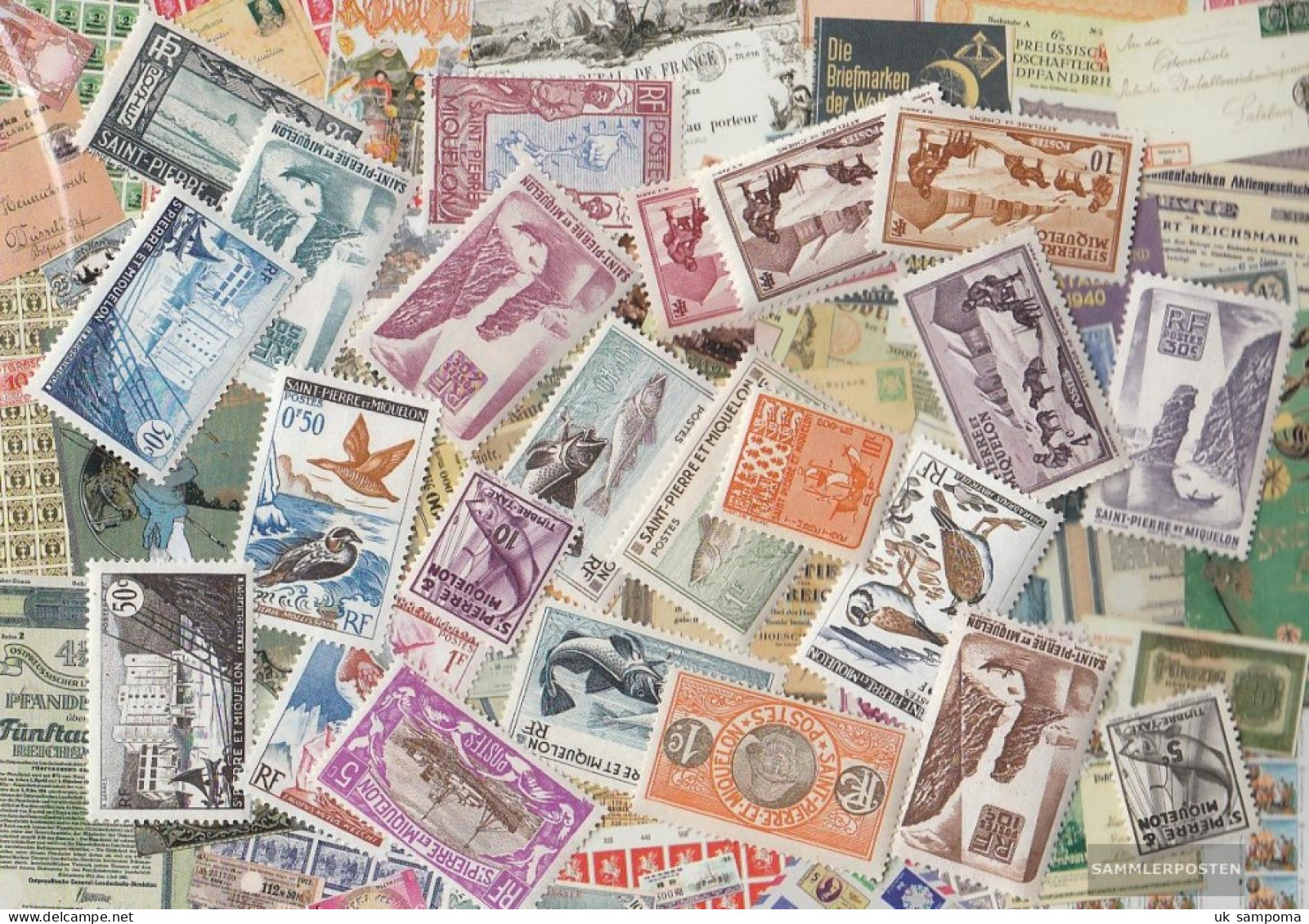 St. Pierre And Miquelon 25 Different Stamps - Lots & Serien