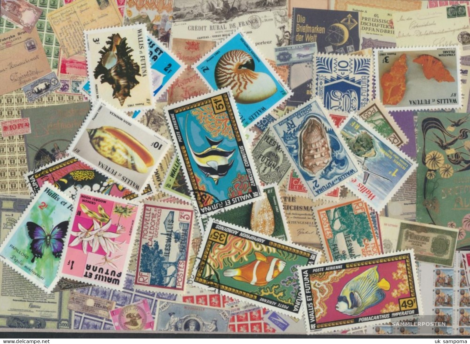 Wallis And Futuna 25 Different Stamps - Verzamelingen & Reeksen