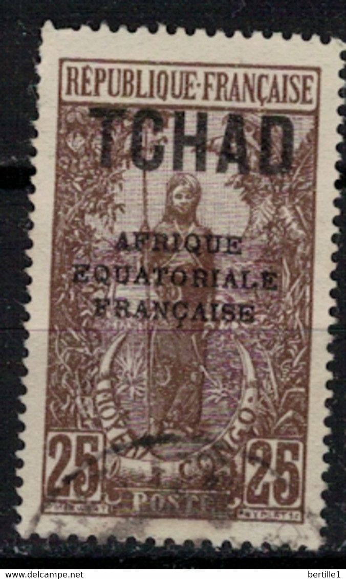 TCHAD          N°  YVERT  :   26  OBLITERE       ( Ob   9/19  ) - Used Stamps
