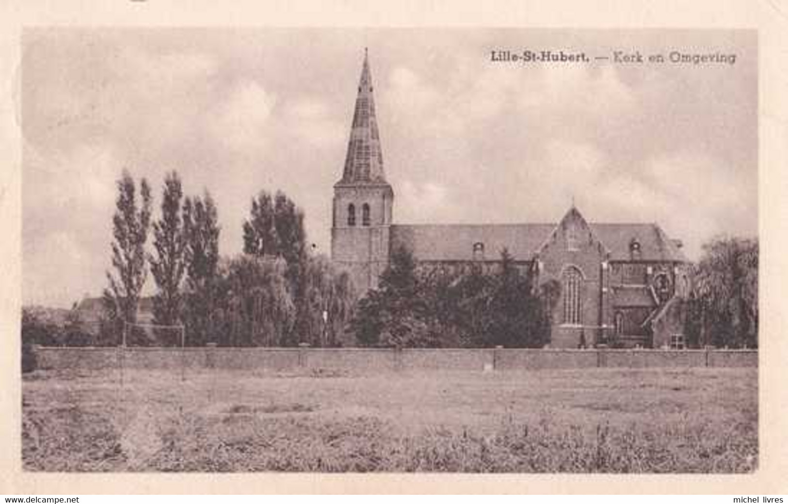 Sint-Huibrechts-Lille - Lille-St-Hubert - Overpelt - Kerk En Omgevingen - Circulé - TBE - Overpelt