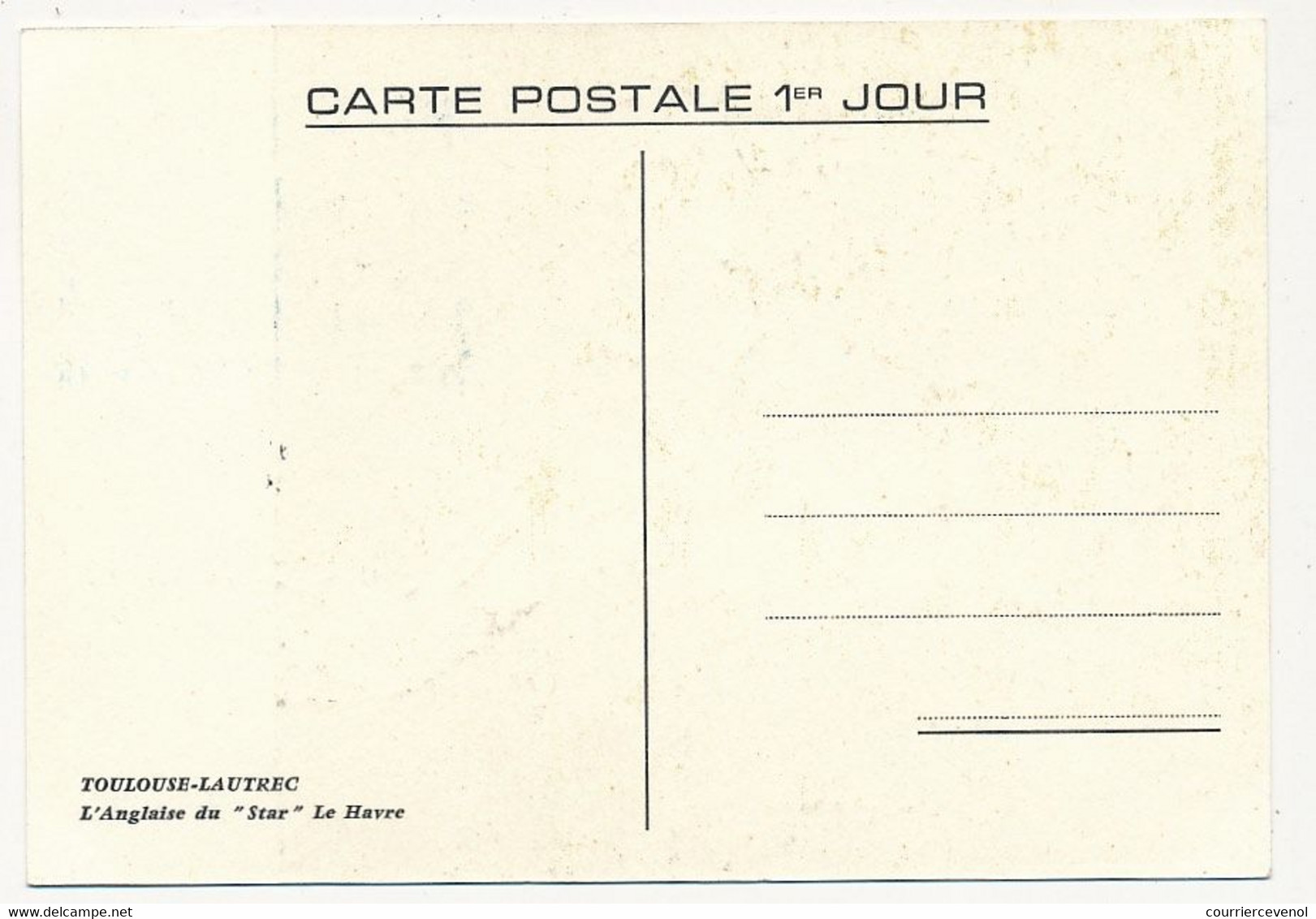 FRANCE -  Carte Maximum - 1,00F Toulouse Lautrec - Cachet Premier Jour Albi - 1960-1969