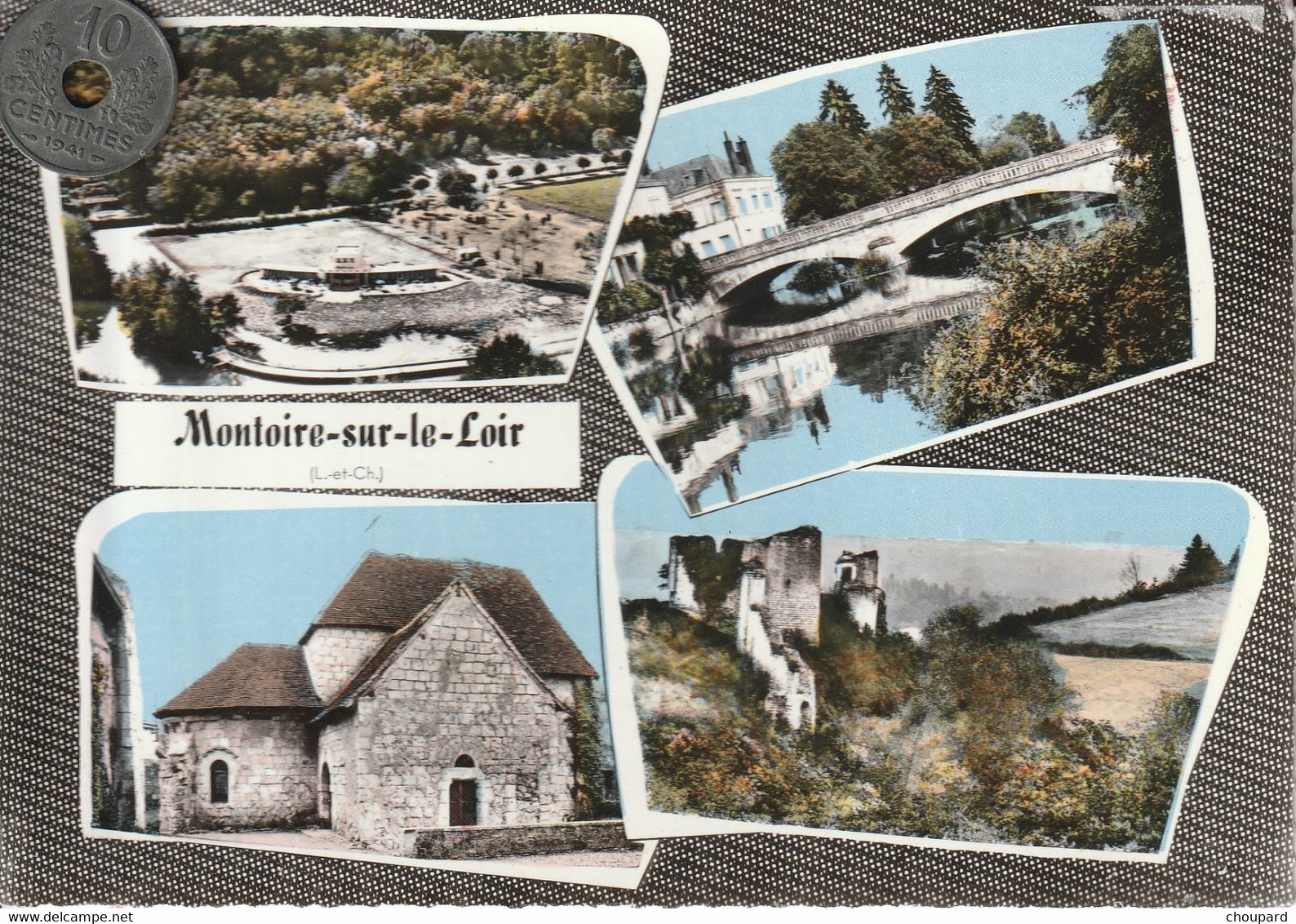41 - Carte Postale Semi Moderne Dentelée De MONTOIRE SUR LE LOIR  Multi Vues - Montoire-sur-le-Loir