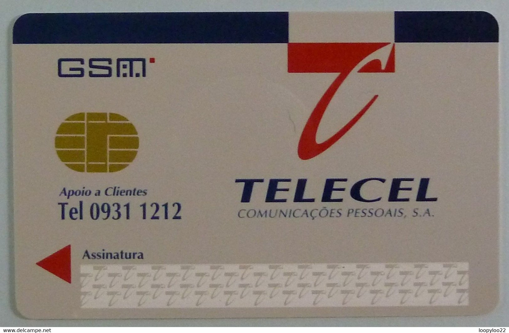 PORTUGAL - GSM - Sample Card - Fascimile Chip - Telecel - R - Telefonica