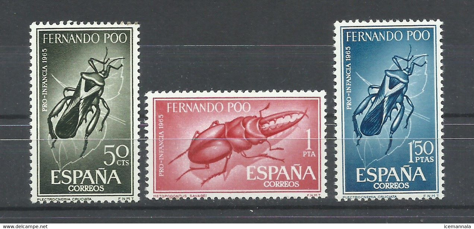 FERNANDO  POO  EDIFIL   242/44  MNH  ** - Fernando Po