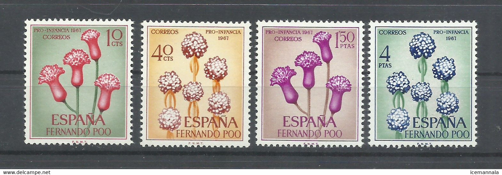 FERNANDO  POO  EDIFIL   255/58    MNH  ** - Fernando Po