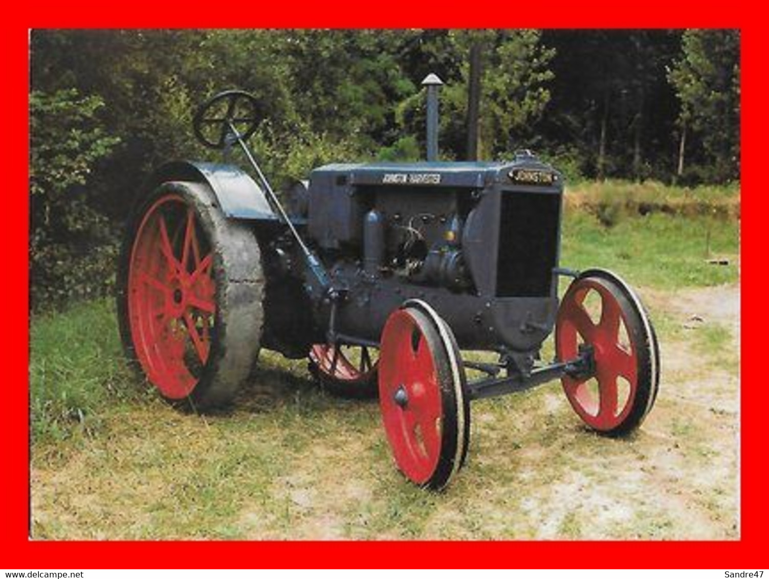 CPSM/gf Tracteurs.  Johnston-Harvester - 1930...L681 - Tractors