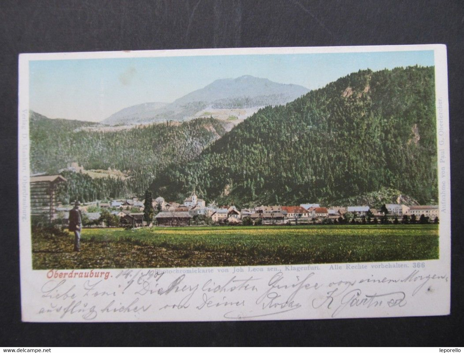 AK OBERDRAUBURG B. Spittal A.d.Drau Ca.1900  ///  D*46106 - Oberdrauburg