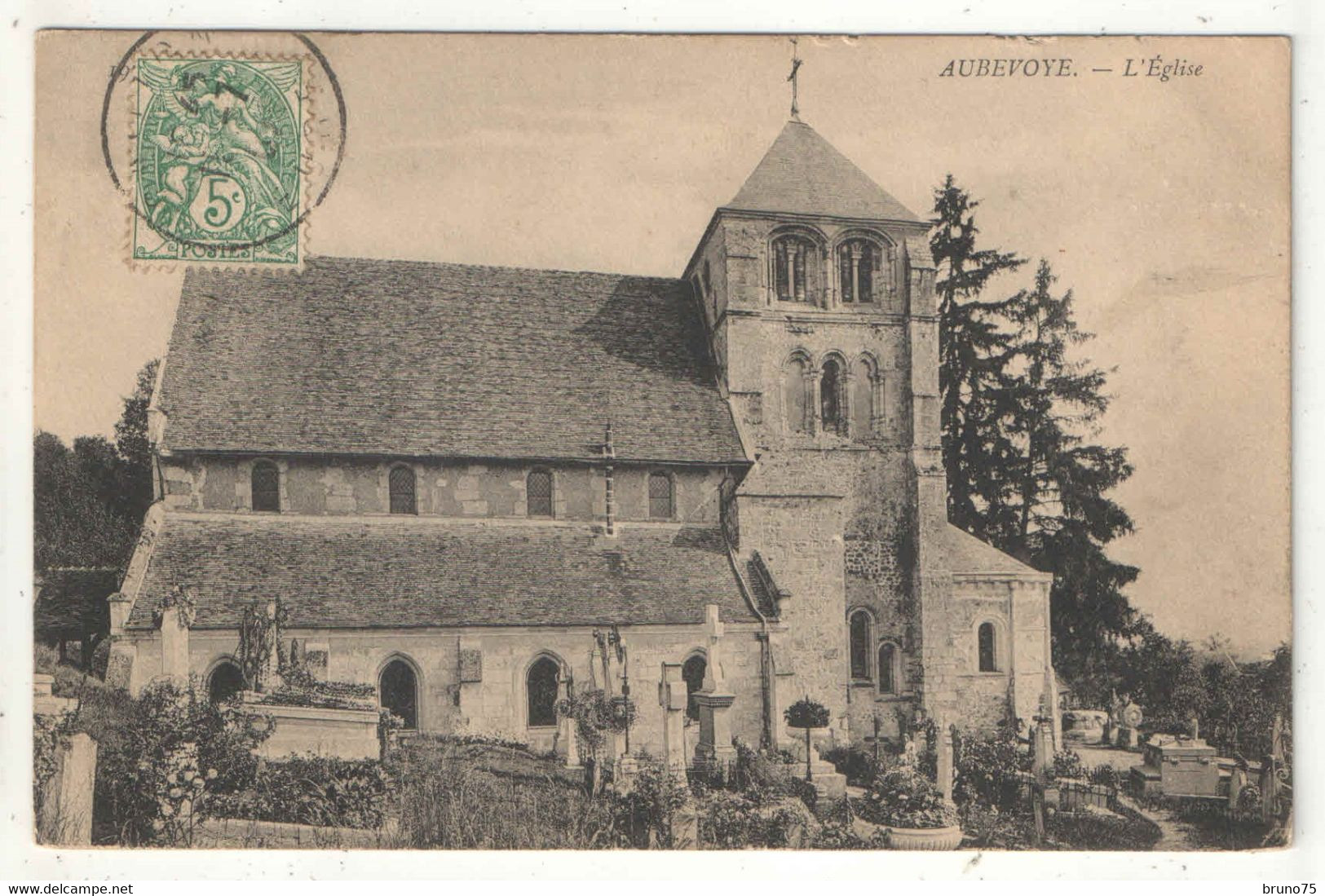 27 - AUBEVOYE - L'Eglise - Aubevoye