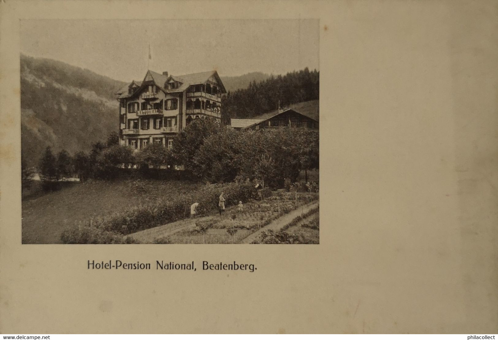 Suisse (BE) Beatenberg // Hotel - Pension National 19?? - Beatenberg