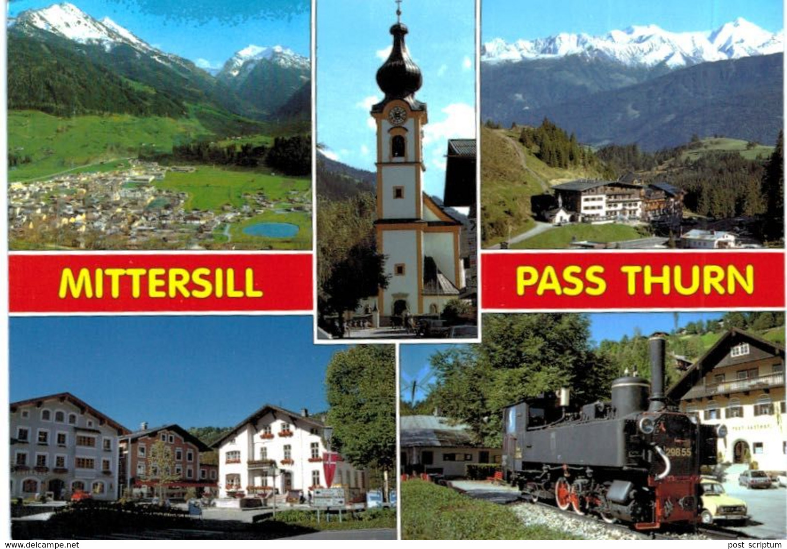 Autriche - Mittersill Pass Thurn - Loko - Locomotive - Mittersill