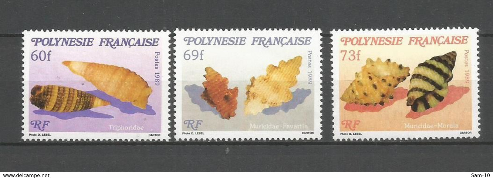 Timbre De Polynésie Francaise En Neuf ** N 343/345 - Nuovi