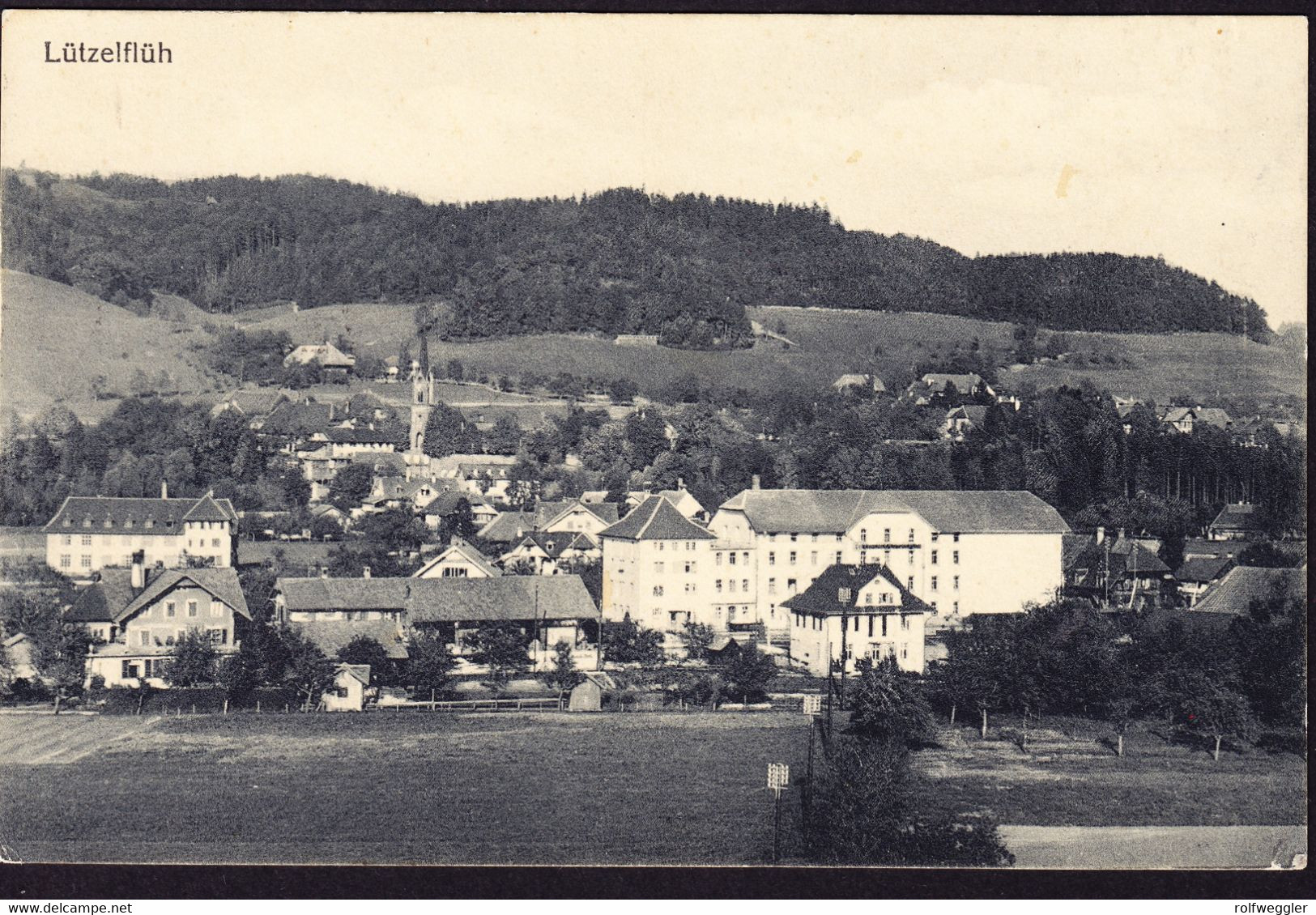 1926 Gelaufene AK Aus Lützelflüh Mit Stempel Lützelflüh-Goldbach. - Lützelflüh