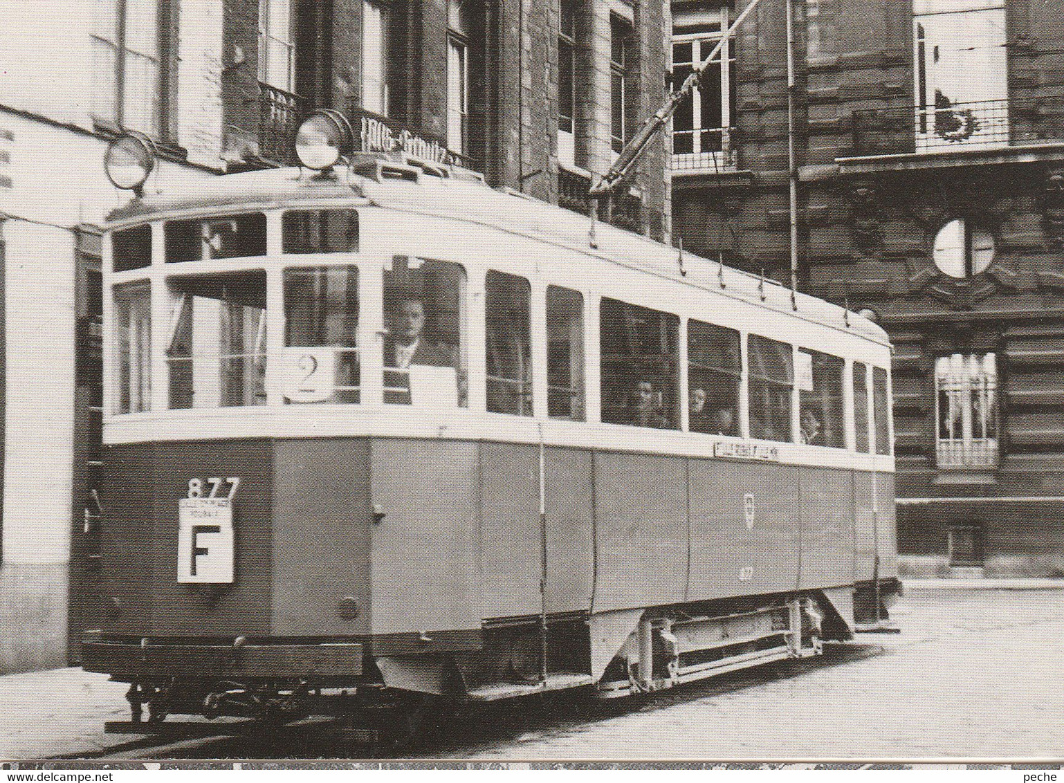 N°5571 R -cpm Amitram -motrice 877 T.E.L.B. à Roubaix - Strassenbahnen