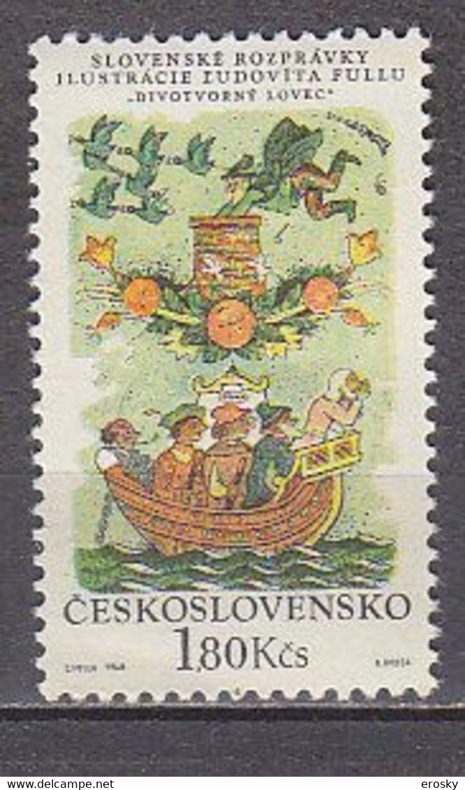 L3477 - TCHECOSLOVAQUIE Yv N°1697 ** CONTES - Unused Stamps