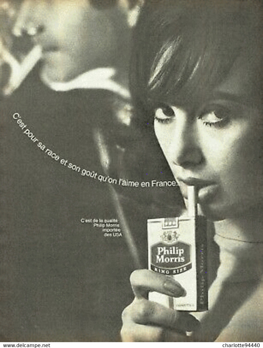 PUB CIGARETTES " PHILIP MORRIS " 1965 ( 1 ) - Werbeartikel