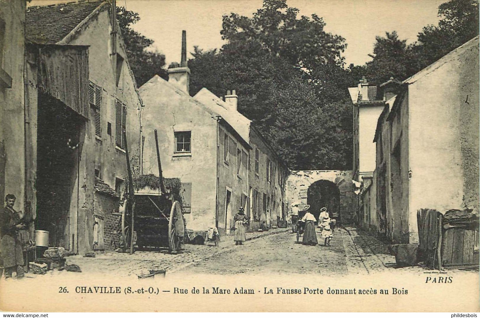 HAUTS DE SEINE  CHAVILLE  Rue De La Mare Adam La Fausse Porte - Chaville