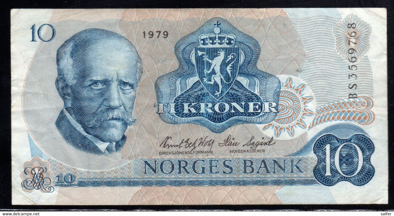 NORVEGIA 1979 10 Kr   FDS/SPL - Norvegia