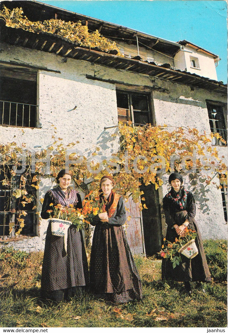 Costumi Della Valle Onsernone - Folk Costumes - 1975 - Switzerland - Used - Onsernone
