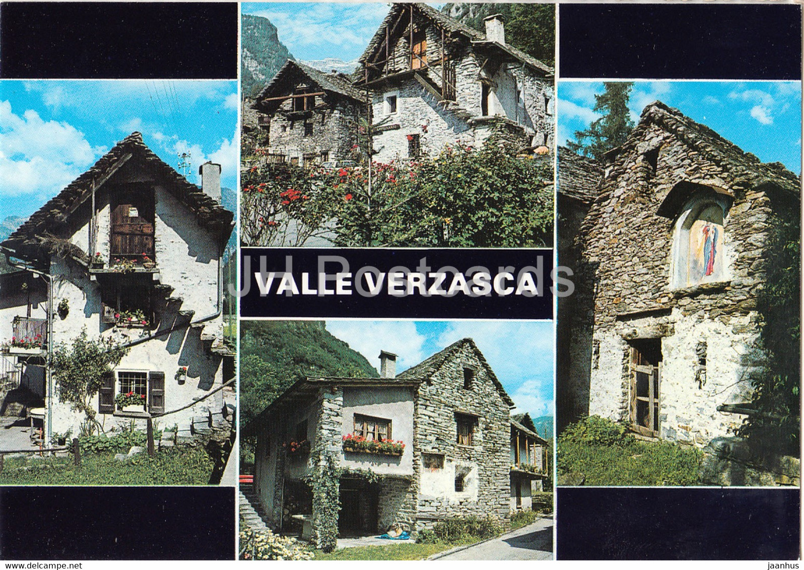 Rustici - Valle Verzasca - Multiview - 1995 - Switzerland - Used - Verzasca