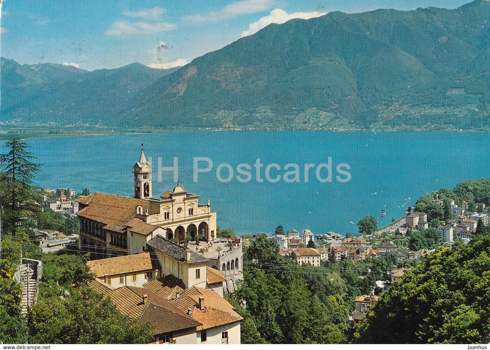 Locarno Orselina - Lago Maggiore - Madonna Del Sasso - 5387 - 1977 - Switzerland - Used - Orselina