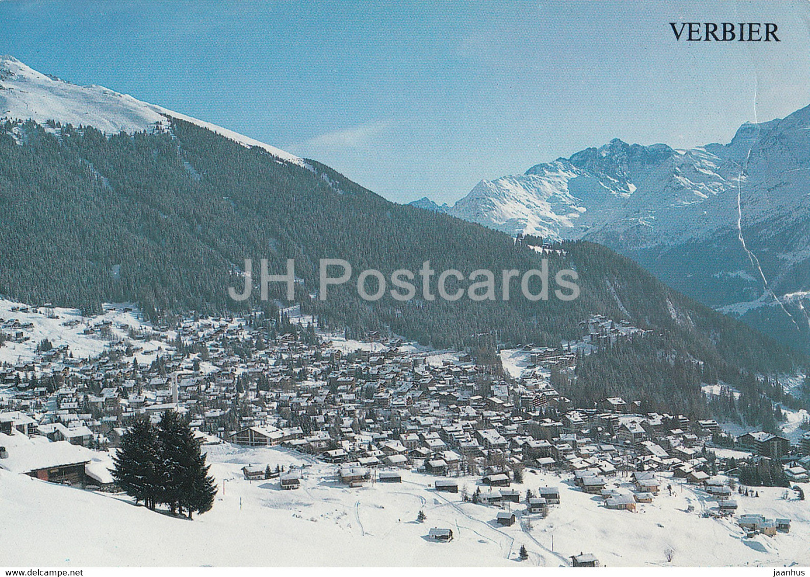 Verbier 1500 M - La Station Du Val De Bagnes - 1987 - Switzerland - Used - Bagnes