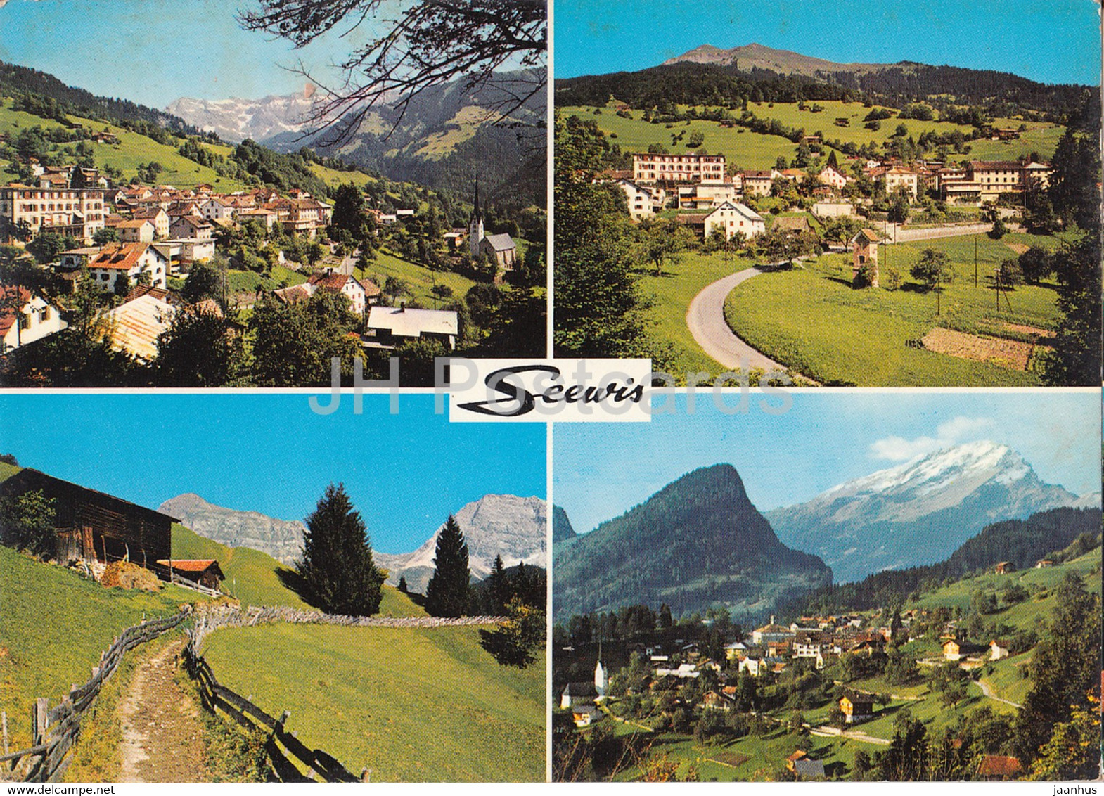 Seewis Im Pratigau - Bergdorf 1000 M - Multiview - 2808 - 1975 - Switzerland - Used - Seewis Im Prättigau