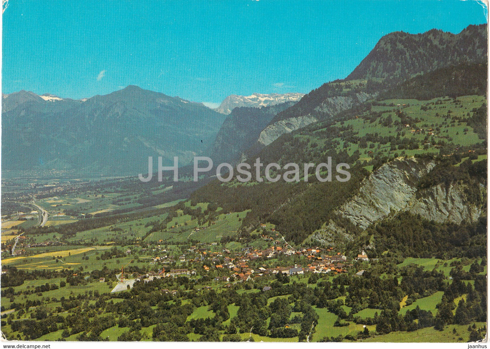 Trimmis - Flugaufnahme - 1978 - Switzerland - Used - Trimmis