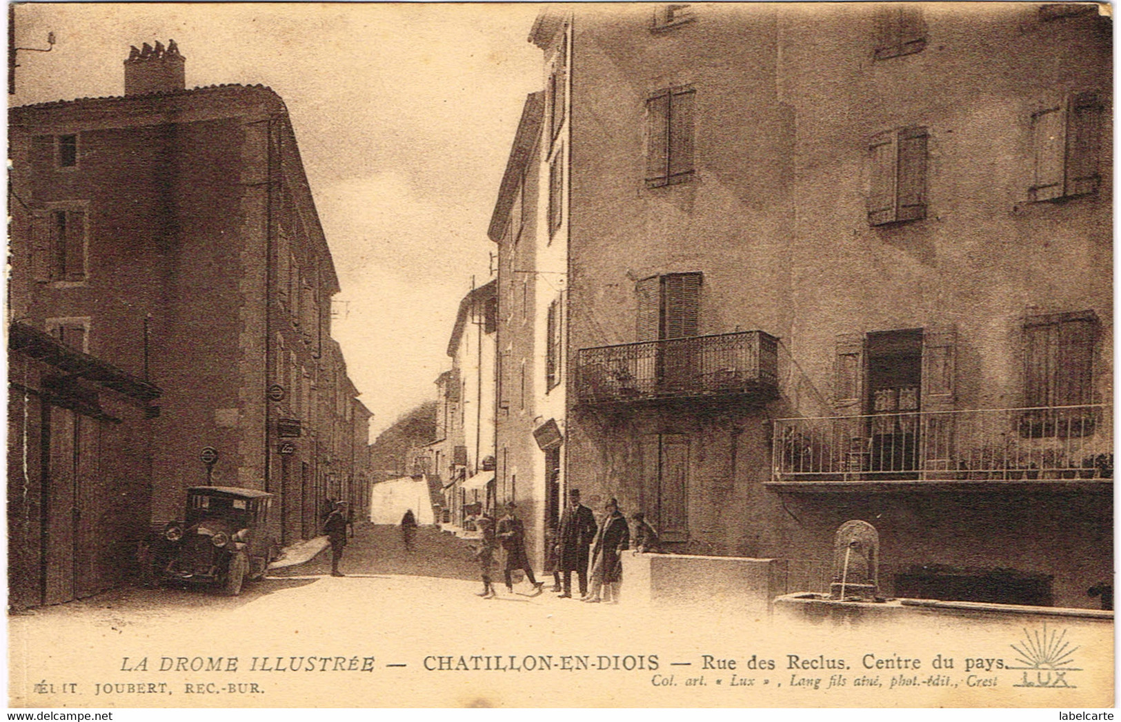 DROME 26. CHATILLONS EN DIOIS RUE DES RECLUS CENTRE DU PAYS - Châtillon-en-Diois