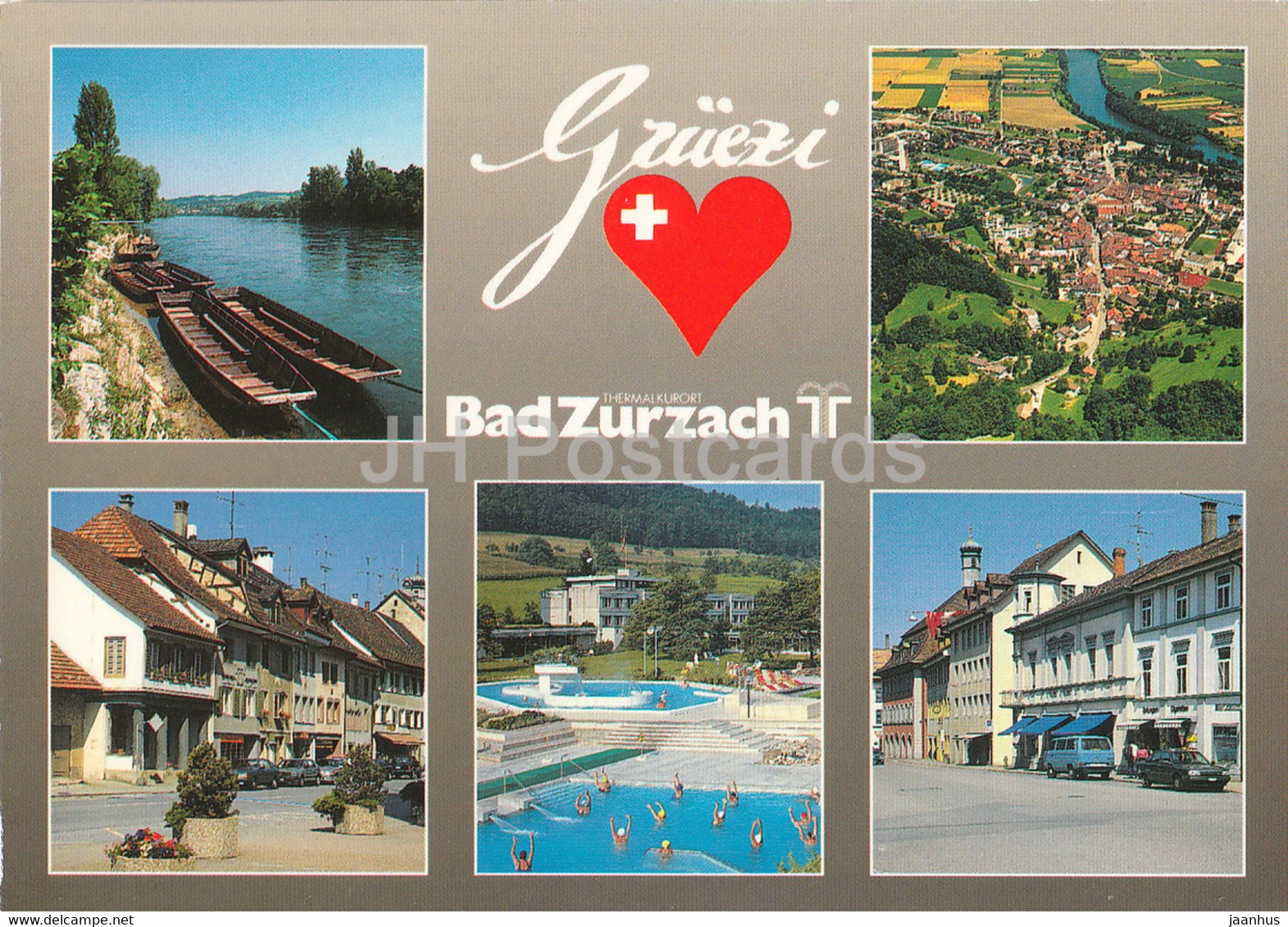 Gruezi - Bad Zurzach - Thermalkurort - Multiview - 15589 - 1991 - Switzerland - Used - Bad Zurzach