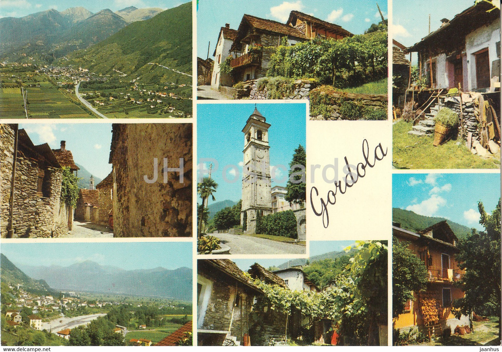 Gordola - Multiview - 1970 - Switzerland - Used - Gordola